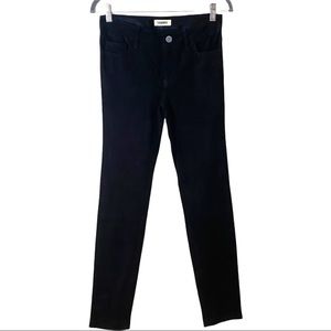 L'AGENCE Black Suede Skinny Pants / Leggings NWOT